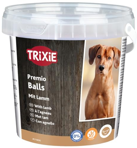 TRIXIE Premio Snack Entrenamiento Lamb Balls, 500 g, Perro