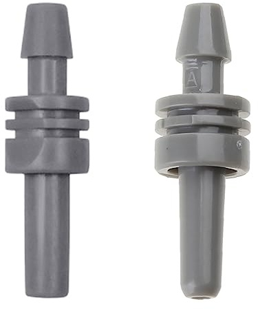 Glanhbnol Adaptador de manguera de aire para brazo de presión arterial electrónica plana para tonómetro de brazo
