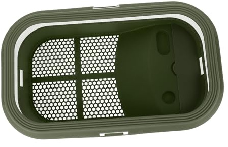 Abaodam Vasca per Tartarughe d'Acqua Grande in Plastica Piattaforma per Essiccazione delle Tartarughe Contenitore per Villa con Terrazza