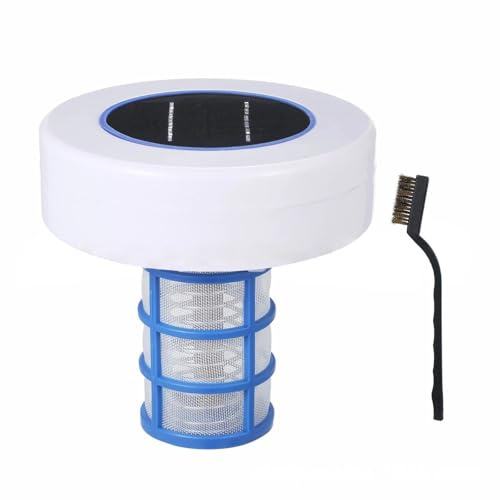 XIAOQENAN Automatischer schwimmender Poolreiniger, Solar-Pool-Ionisator, Schwimmbäder, Wasserprozessor für Whirlpools, Dauerwasserprozessor