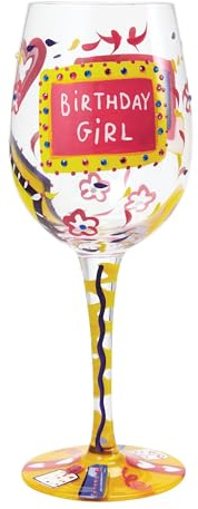Lolita, Copa de vino con dibujos de cumpleaños, Enesco