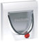 PetSafe Katzenklappe Staywell Klassik, 4 manuelle Verschlussoptionen, Für Haustiere bis 7 kg, Weiß, Maße 22.3x22.3 cm (1er Pack)