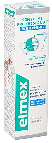 4 x ELMEX Zahnpasta Sensitive Professional Whitening für empfindliche Zähne - 75 ml