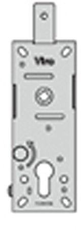 Serratura corazzabile multipunto per porte basculanti interasse 70 mm Viro - 1 in alto