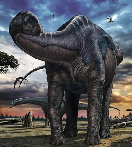Dino Komar Vlies Fototapete - Argentinosaurus - Größe: 250 x 280 cm (Breite x Höhe) - Kinderzimmer, Tapete, - IANGX5-007
