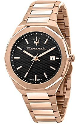 Maserati Stile Herrenuhr, Zeit und Datum, Quarzwerk - R8873642007