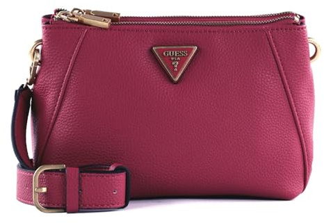 GUESS Laryn Large Hobo Double Zip Fuchsia