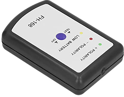 Phase Tester Audio Speaker Horn Polarity Phasemeter for Auto, Universal Application, Lithium Battery, Model 6F22 (Batteries Not Included)