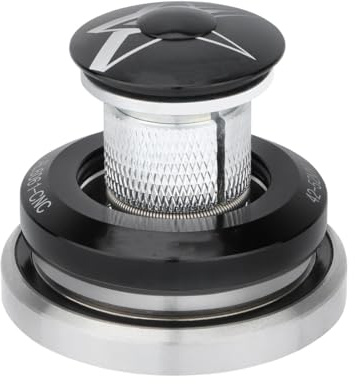 HOUSON Set di cuffie per bicicletta e bici da corsa, 42 mm - 52 mm, in alluminio, colore nero