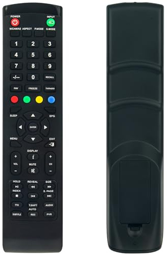 Télécommande remplacée Convient pour High-One TV HI3912HD-MM HI3220HD-MM
