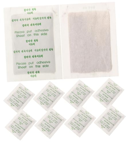 BESTYASH 10pieces Almohadillas Pies Jengibre Natural Parches Detox Pies Almohadillas Cuidado