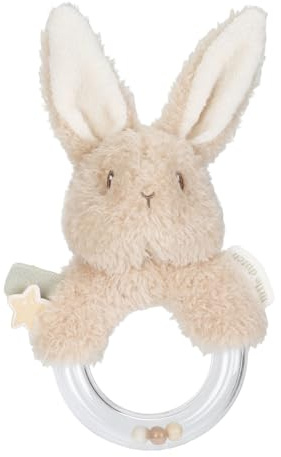 Little Dutch Ringrassel Rassel Greifling Baby Hase Baby Bunny beige - Newborn Naturals
