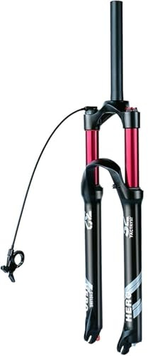 Forcella Anteriore Ammortizzata Per Mountain Bike 26/27,5/29 MTB Ammortizzatore Ad Aria Forcella Ammortizzata Versione A Sgancio Rapido Da 9 Mm Escursione Da 140 Mm Tubo Da 1-1/8 A,26in