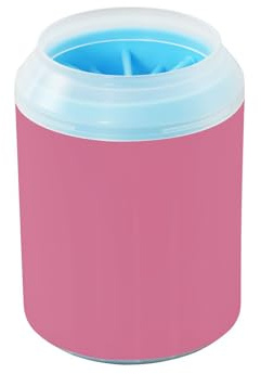 ODAWA Nettoyant pour pattes de chien, poils souples en silicone pour chats - Violet pâle