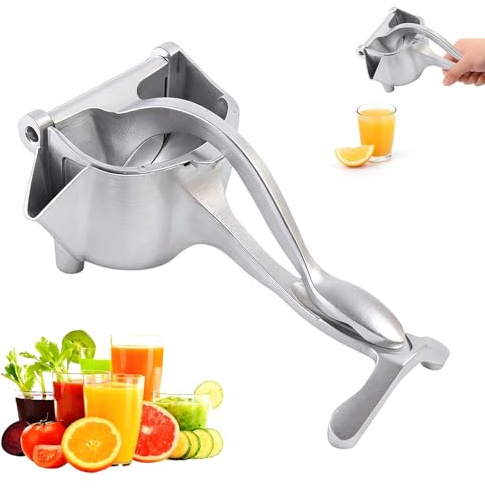 Zitronenpresse, Robuste Saftpresse Manuell, Zitruspresse, Obstpresse, Orangenpresse Manuell, Granatapfelpresse, Lemon Squeezer, Zitronenpresse Handpresse, Küchenwerkzeug (1 PCS)