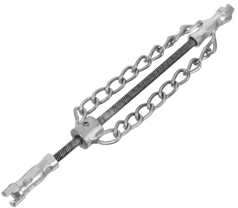 HEALEEP Flex Shaft Versatile Pipe Fit Sewer Descaling Chain Drain Clog Remover for Deep Cleaning Action Steel Pipe Cleaner for Household and Drain Cleaning