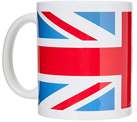 Pyramid International Union Jack Mug (One Size) (Blue/White/Red)