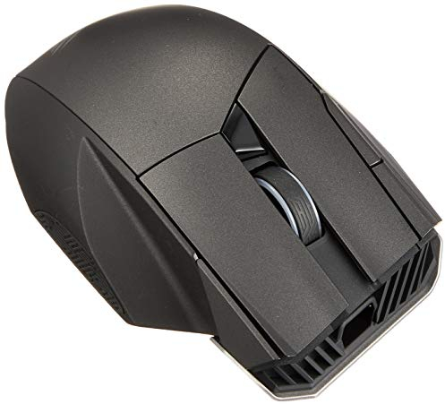 ASUS ROG Spatha Mouse RF Wireless + USB Laser 8000 DPI – Mouse (Left, Laser, RF Wireless + USB, 8000 DPI, Black)
