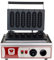 Beeketal 'BWA-9' Profi Gastro Stiel Waffeleisen für Waffeln am Stiel mit antihaftbeschichteten Backplatten, Waffelautomat für 6 Stielwaffeln mit Edelstahl Gehäuse, 50-300 °C stufenlos