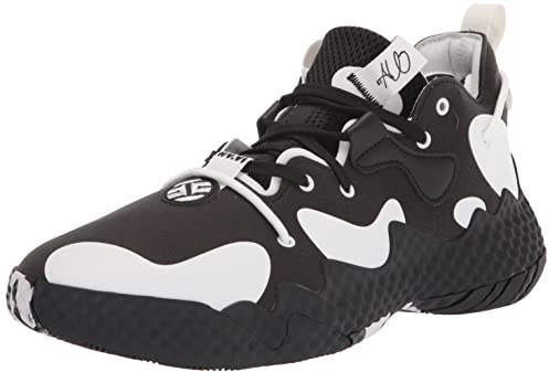 Adidas Unisex-Adult Harden Vol. 6 Black/Black/White 10