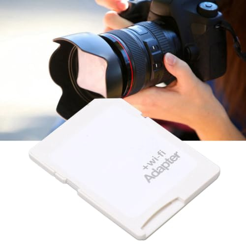 Speicherkartenadapter für TF auf SD-Karte, WLAN-Adapter, SD-WLAN-Speicherkarte, TF auf SD-Karte, WLAN-Adapter für die Drahtlose Übertragung von Kamerafotos an Telefone, Tablets, Anschluss von Bis zu 3