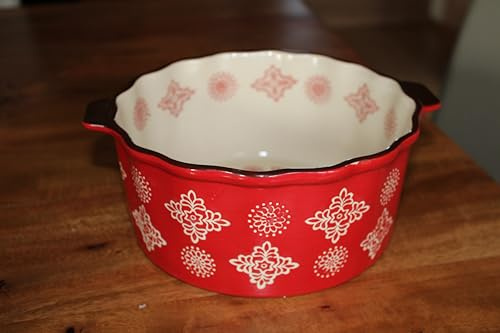 Pirofila rotonda Merry, diametro 19 cm, altezza 9 cm, adatta al forno