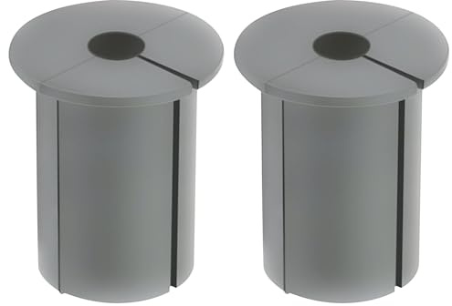 TWSOUL 2PCS Kit de Gestion de câbles Starlink pour Trou Mural de 2,5 cm et Trou de Fil de Meuble, Accessoires de Prise Murale pour câbles Starlink, Passe-Fil Mural en Silicone pour Passe-câble Ethern