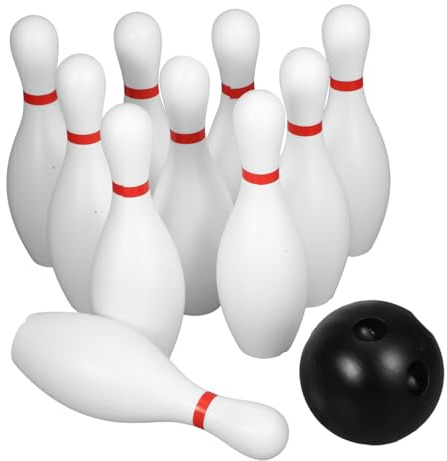 LALADEFIEE 2sets Gioco Bowling per Ragazzo Ragazza Kit di Palline Colorate da Bowling per attività Indoor e Outdoor Sviluppo delle Abilità Motorie e Coordinazione Giocattolo Educativo per
