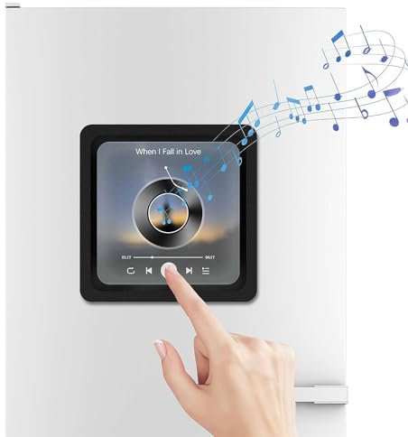 Carroterr Custom Spotify Music Album Fridge Magnet, Personalized Album Fridge Magnet, With Built-in Music Player Can Play Songs And Adjust Volume, Unique Gift for Christmas,valentine's Day