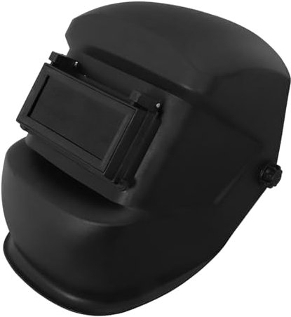 LOORGVEL Facial De Soldadura Eléctrica Casco De Soldador Resistente Ocular Para Uso Prolongado Color Negro Talla 1 Unida Para Soldar Profesional
