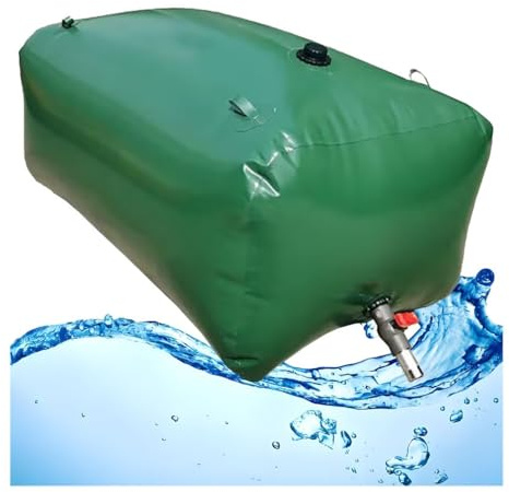 Generico Serbatoio di riserva d'Acqua Portatile da 3000 Litri, Borsa Pieghevole per la Resistenza alla siccità, Grande Contenitore d'Acqua da 789 galloni per la Sopravvivenza e l'uso all'aperto