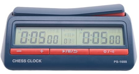 Professionale Avanzato Scacchi Timer Digitale Scacchi Orologio Conto Alla Rovescia Gioco Da Tavolo Orologio PS-1688