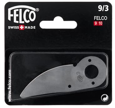 FELCO 9/3 Lama di ricambio per forbici FELCO 9, 10 (lama di ricambio per forbici da giardino e macchine da taglio Bypass)