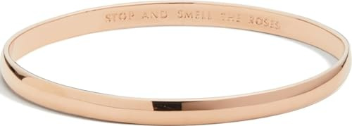 kate spade new york Idiom Bangles Stop and Smell The Roses Solid Bangle Bracelet