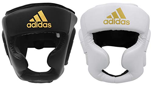 adidas Erwachsene Kopfschutz Speed Super Pro Training HG, schwarz/Gold, L, adiSBHG041