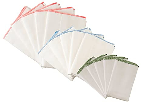 5er-Pack Stoffwindeln Prefold Birds-Eye GOTS