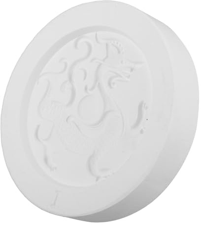 SHINEOFI Stampo per Colata in Materiale Minerale per Ceramica Design Forma di Drago Stampo per Lavorazione della Ceramica per Lavorazione