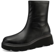 QUEEN HELENA Stivaletti Classici Stivali Bassi Casual Donna X31-95 (Nero, Sistema Taglie Calzature EU, Adulto, Donna, Numero, Media, 36)