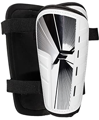 Franklin Sports Soccer Shin Guards for Youth + Adults - Superlight for Men, Women + Kids - (2) Shin Guard Set for Boys + Girls - Large