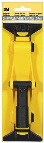 3M DRPS-0010 Drywall Quick Clip Pole Sander, 3-5/16 in. by 9-1/4 in. Sanding-sponges, Tool