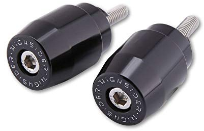 HIGHSIDER Lenkergewichte M6 Alu schwarz Paar