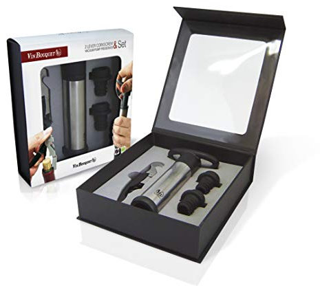 Sacacorchos 2 tiempos & Bomba de Vacío