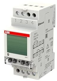 ABB Wochen-Zeitschaltuhr 1-Kanal Bluetooth DW 1 Weiß
