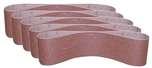 Güde 38363 Schleifband K120 SB 150x1220 mm 5-tlg. (Material Korund, Trägermaterial Polyester-Gewebe)