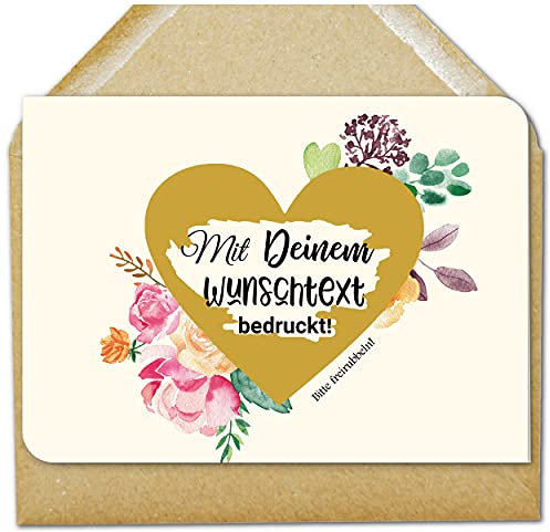 stylebutton design your own personalisierbare Rubbelkarte goldenes Herz | Patentante, Onkel, Oma, Opa, Tante, Schwester, Bruder als Überraschung oder Gutschein