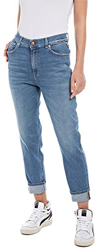 Replay Kiley Jeans, 009 Blu Medio, 27W x 30L Donna