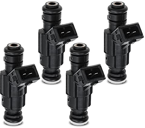 Frankberg Lot de 4 soupapes d'injecteur compatibles avec Arosa 1997-2004 Ibiza II 1996-2002 Lupo 1998-2005 Polo 1996-1999 Essence