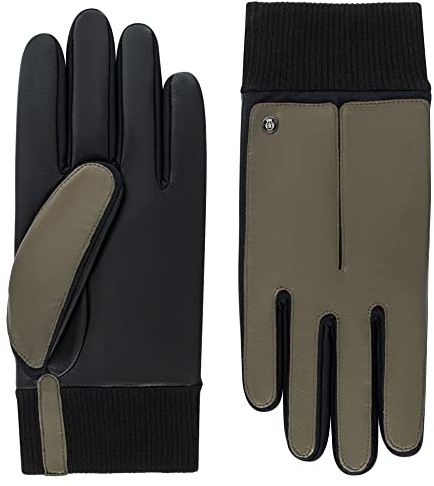 Roeckl Herren Kopenhagen Touch Lederhandschuhe, Moss, 8.5