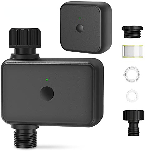 Irfora bewässerungssystem, WiFi Gardening Automatische Bewässerung, Wasser-Timer Automatisches Bewässerungsgerät, Gartenbalkon-Regenerkennungssteuerung, Intelligente Bewässerungssystemsteuerung