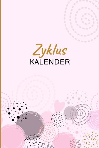 Zykluskalender: Menstruationsprotokoll | Zyklus tracker für die erste Periode | Periodentagebücher für Mädchen